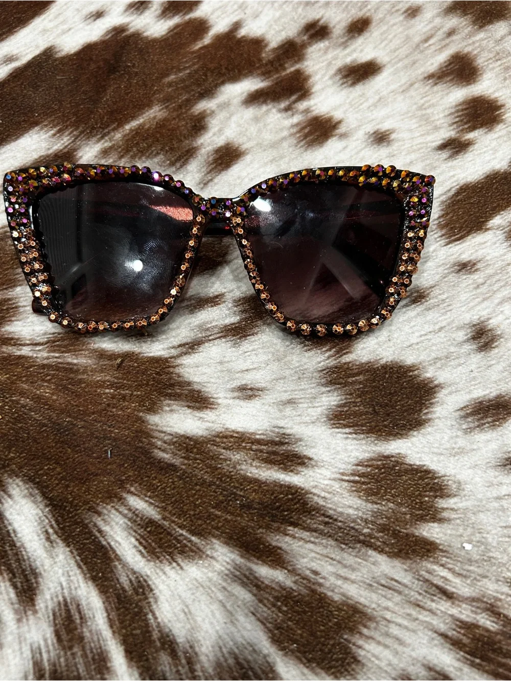 Custom crystal sunglasses handmade brand new